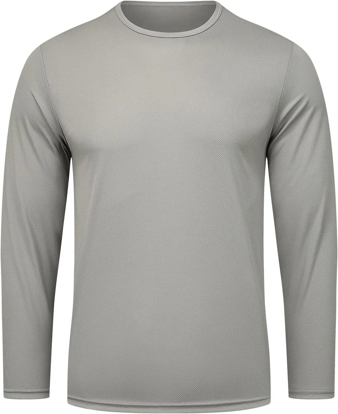 5 Pack Crew Neck T-Shirt Men's Crew T-Shirts Long Sleeve Tees Sports T-Shirt