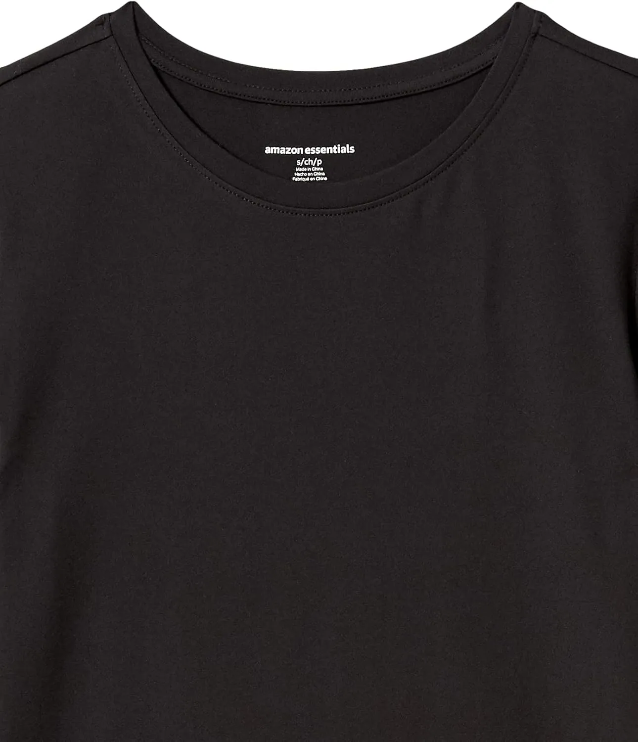 Amazon Essentials Women's Active Quick Dry Tech Stretch Short-Sleeve Crewneck T-Shirt (Available in Plus Size), Multipacks