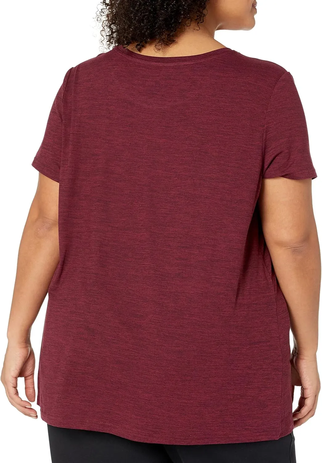 Amazon Essentials Women's Active Quick Dry Tech Stretch Short-Sleeve Crewneck T-Shirt (Available in Plus Size), Multipacks