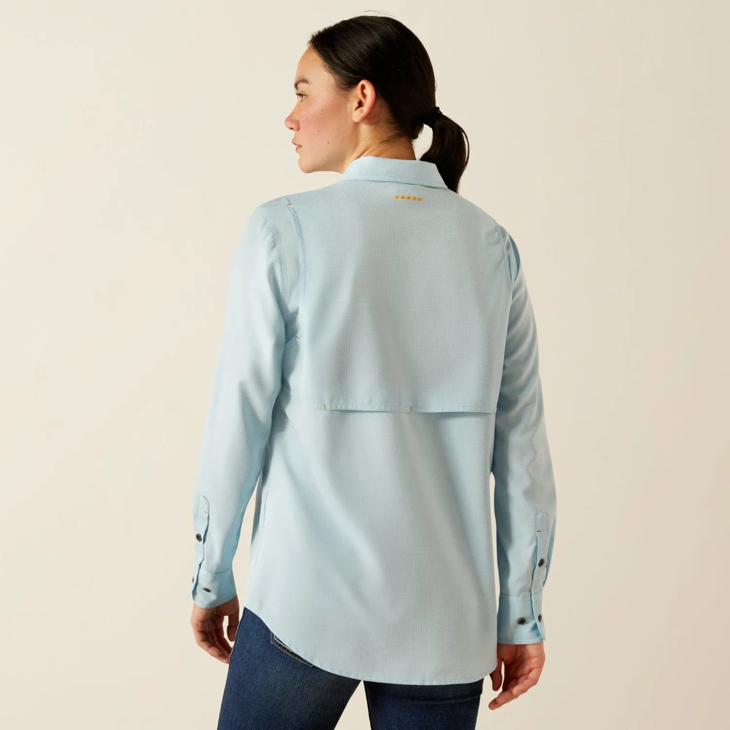 Ariat Women's Rebar Made Tough VentTEK Long Sleeve Button-Down Work Shirt