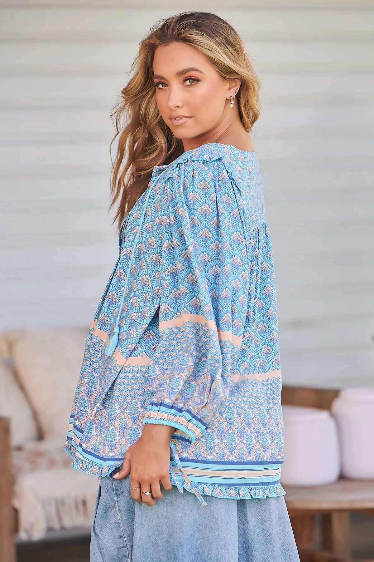 Aries - Sea Eden Blouse