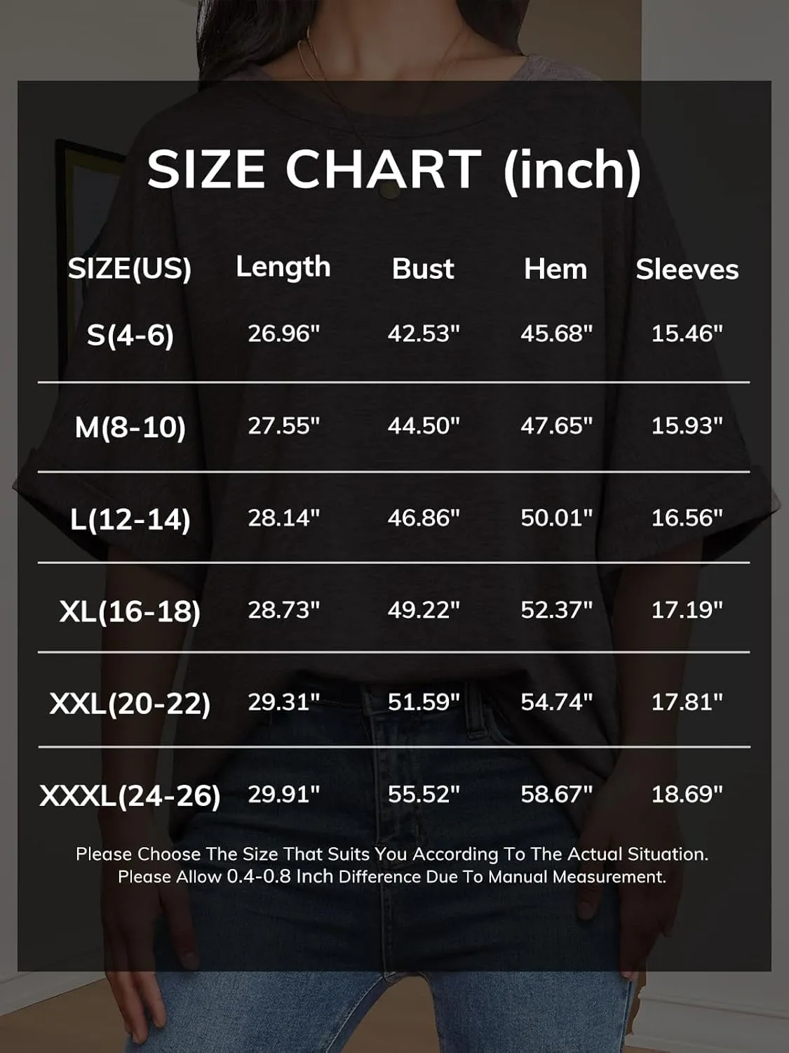 ATHMILE Womens Oversized T Shirts Summer Tops Spring Casual Loose Fit Workout Short Sleeve 2025 Beach Vacation