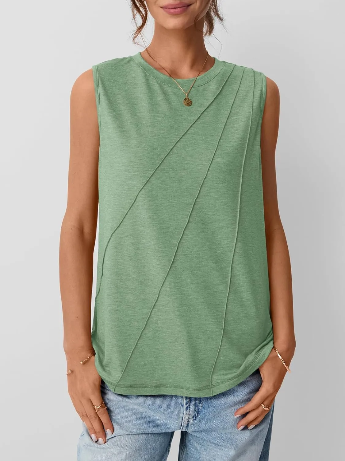 AUTOMET Womens Summer Tank Tops Spring Sleeveless T Shirts Business Casual Dressy Clothes Fashion Trendy Outfits 2025