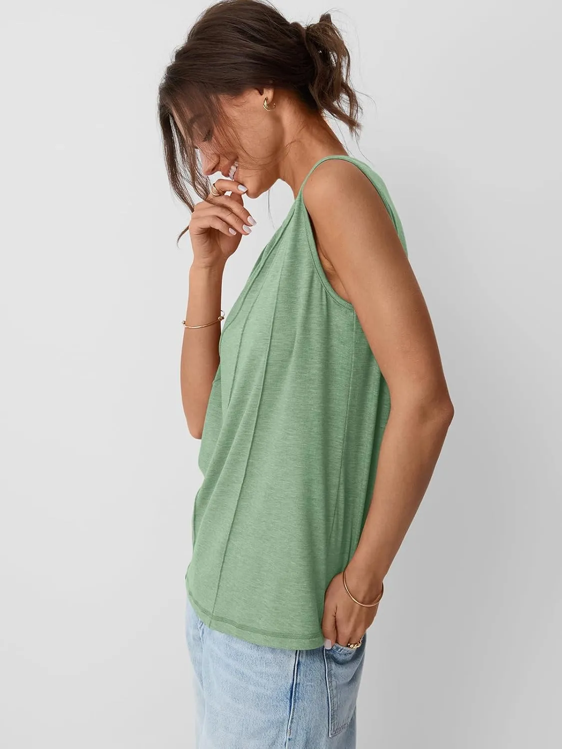 AUTOMET Womens Summer Tank Tops Spring Sleeveless T Shirts Business Casual Dressy Clothes Fashion Trendy Outfits 2025