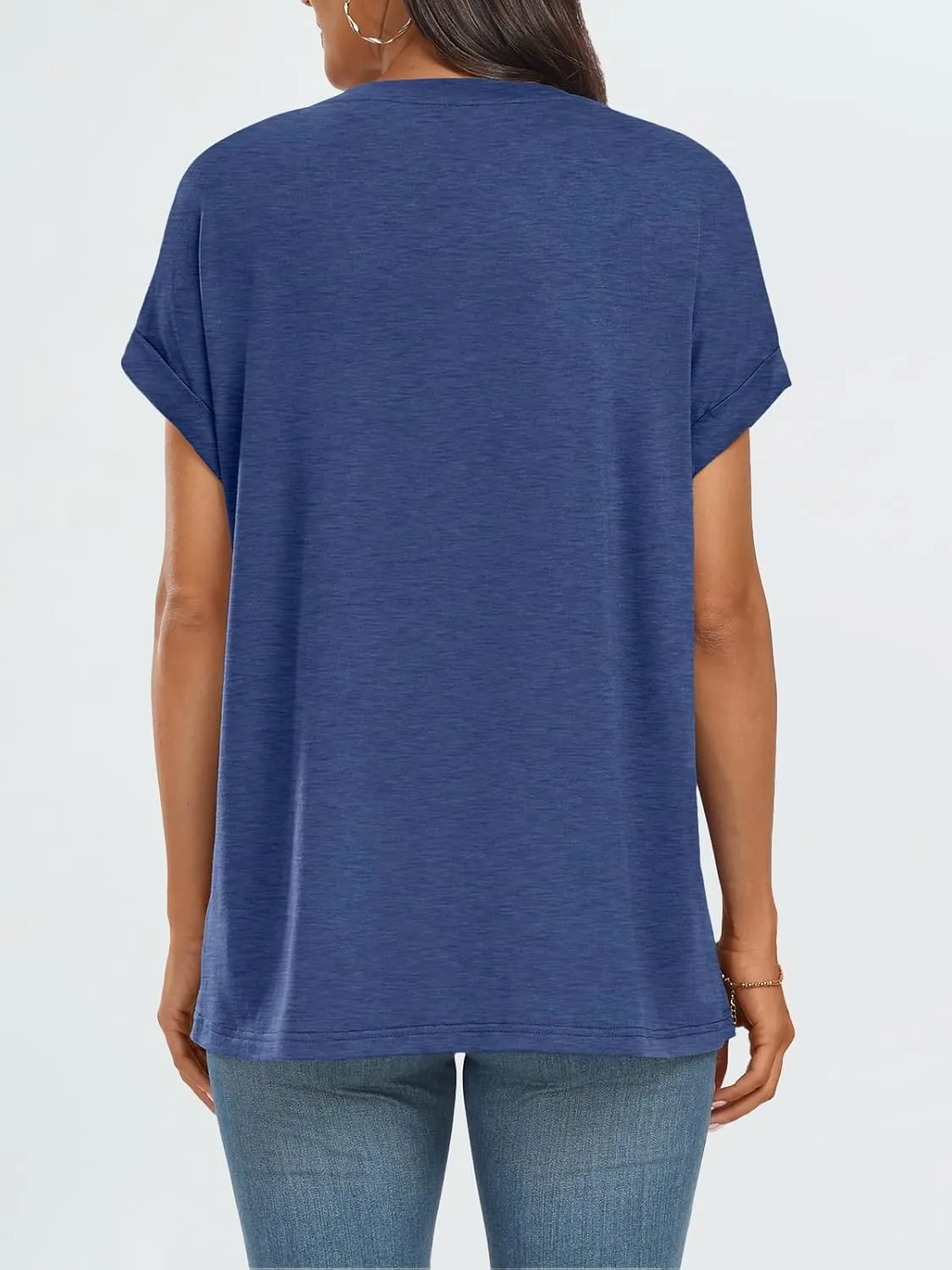 AUTOMET Womens Summer Tops Oversized Short Sleeve Business Casual T Shirts Trendy Fashion Clothes Spring Outfits 2025