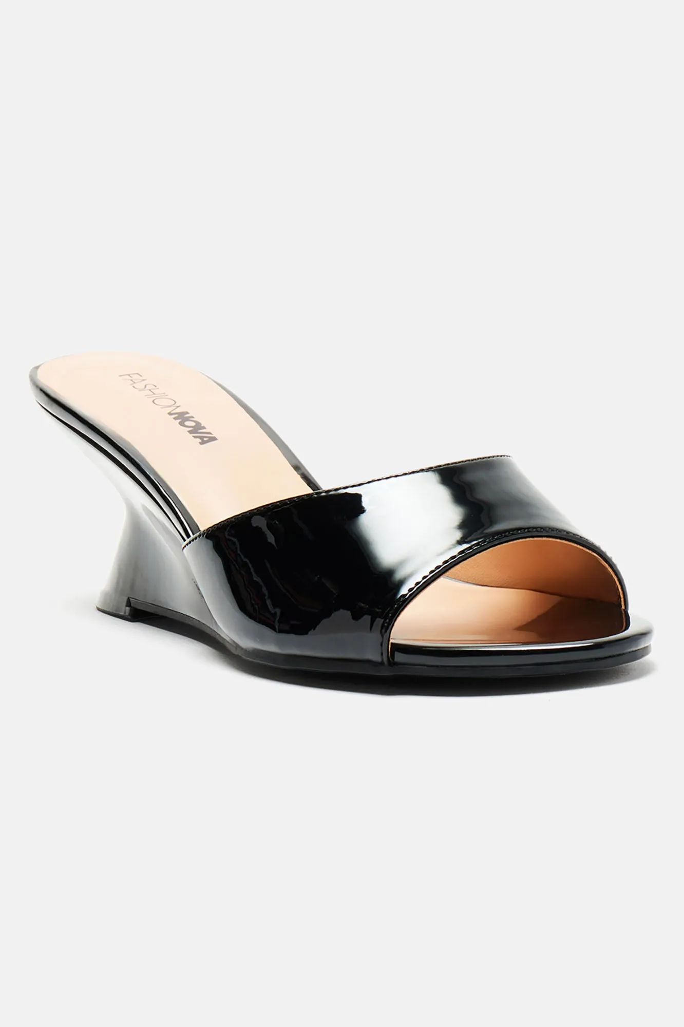 Baddie On The Go Wedges - Black