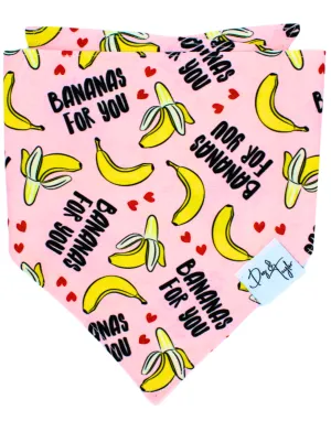 Bananas For You Dog Bandana