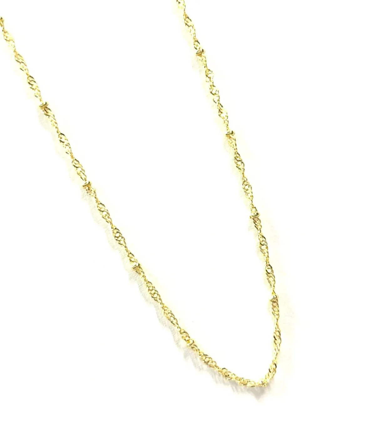 B.b Lila Gold Too Chic Chain