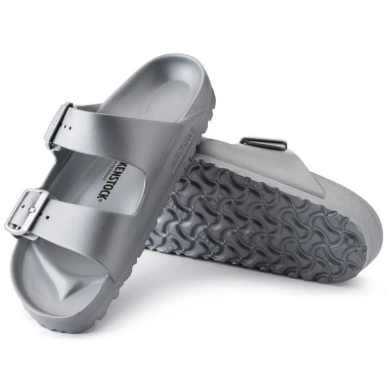 Birkenstock Arizona Essentials - Metallic Silver