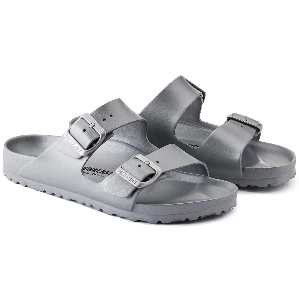 Birkenstock Arizona Essentials - Metallic Silver