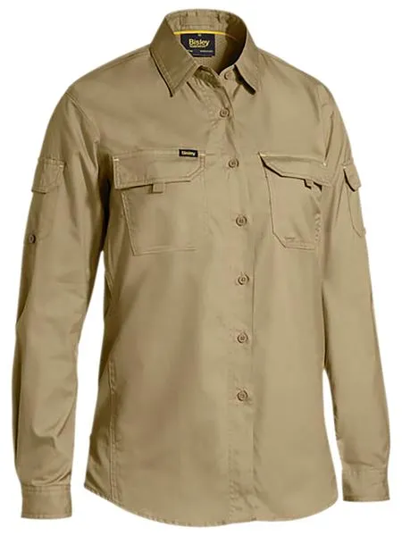 Bisley Womens X Airflow Ripstop Shirt-(BL6414)