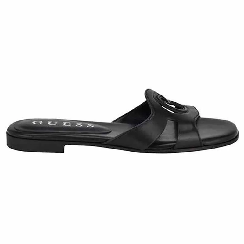 Black Slide Sandals