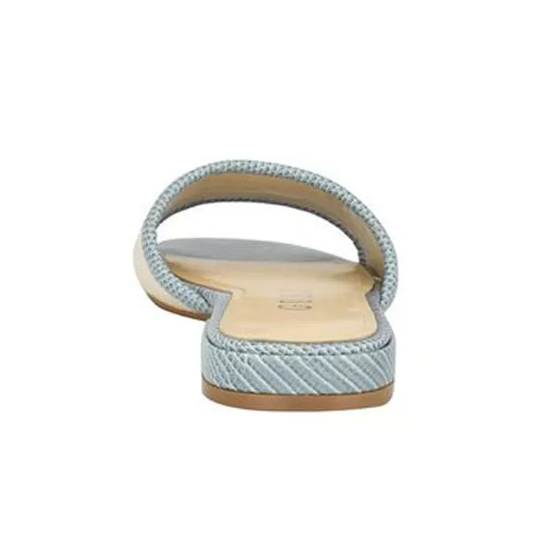 Blue Slide Sandals