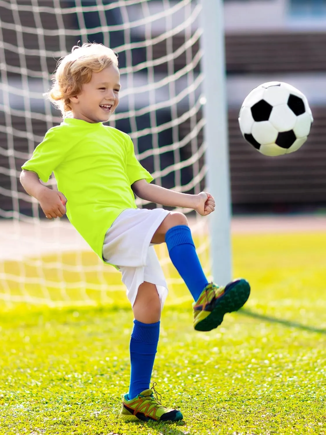 Boys Neon Shirts Dry Fit Athletic T Shirts UPF 50  Performance Cooling Shirt Short Sleeve Rash Guard Kids Top for Boys Girls