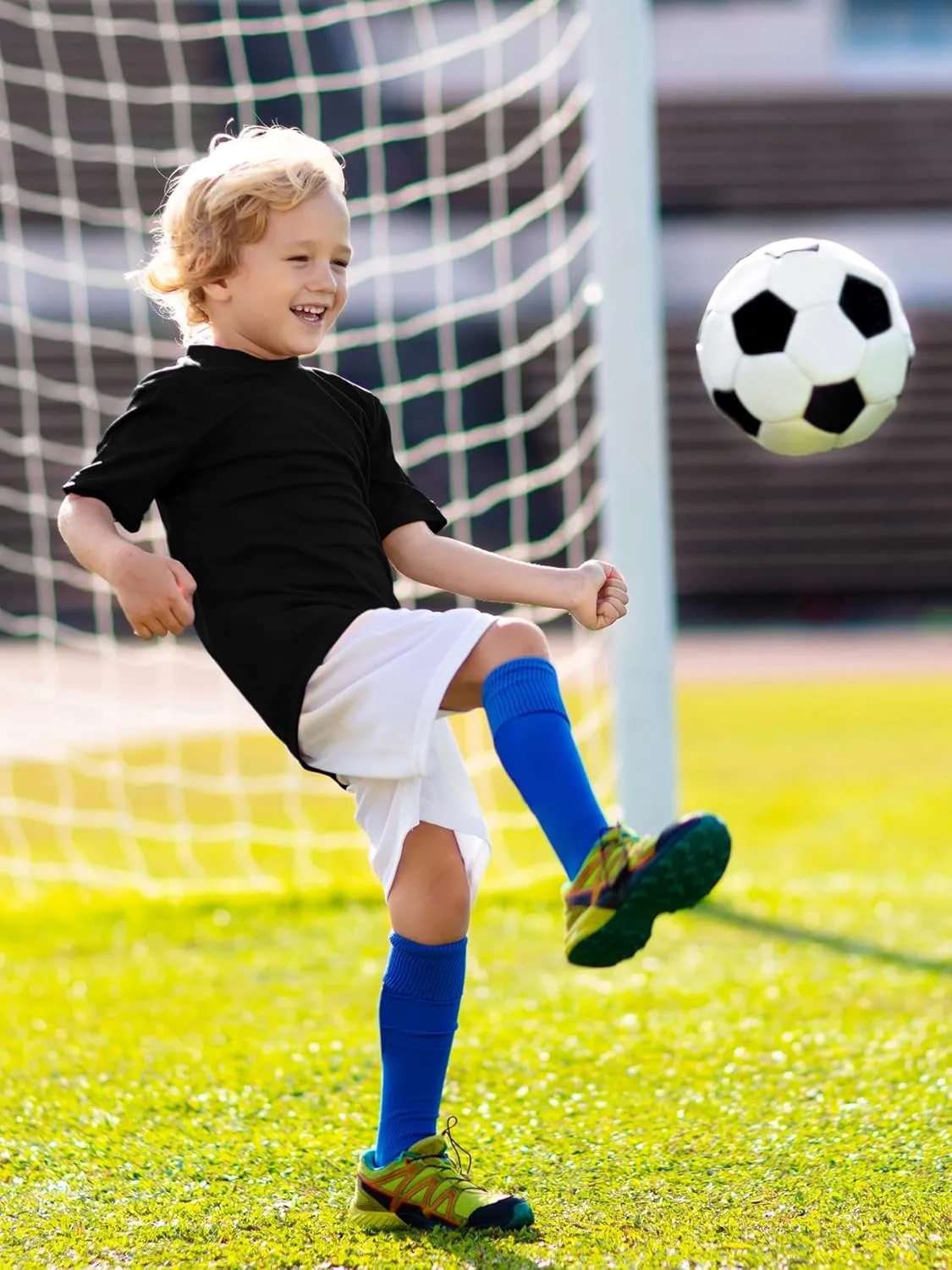 Boys Neon Shirts Dry Fit Athletic T Shirts UPF 50  Performance Cooling Shirt Short Sleeve Rash Guard Kids Top for Boys Girls