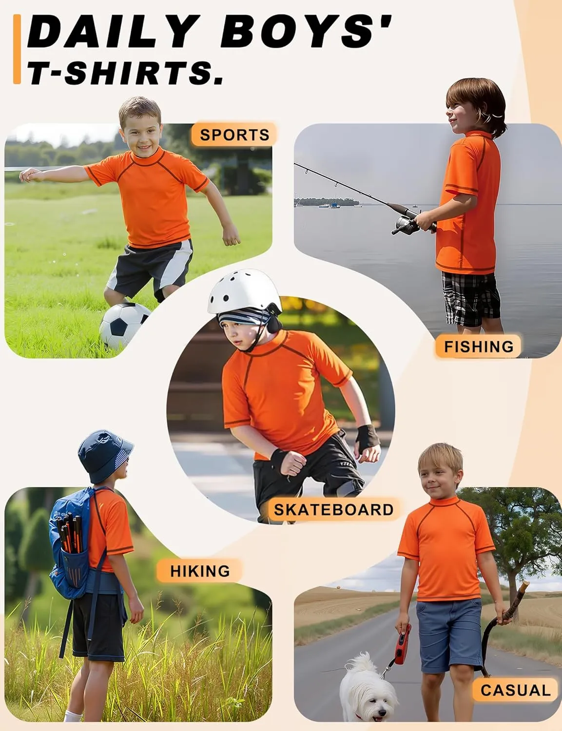 Boys Rash Guard Short Sleeve Swim Shirt UPF 50  Sun Protection Kids SPF Surfing Water Beach Swimwear Top Quick Dry