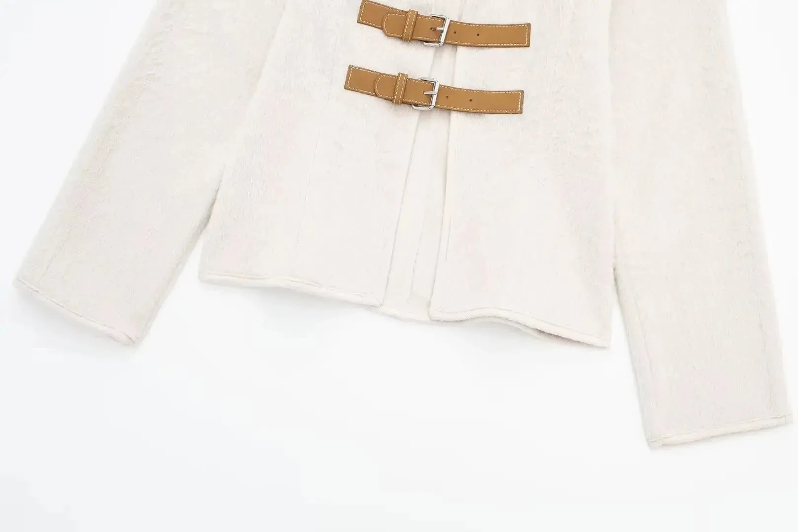 Buckle Up Babe Single Breasted Jacket
