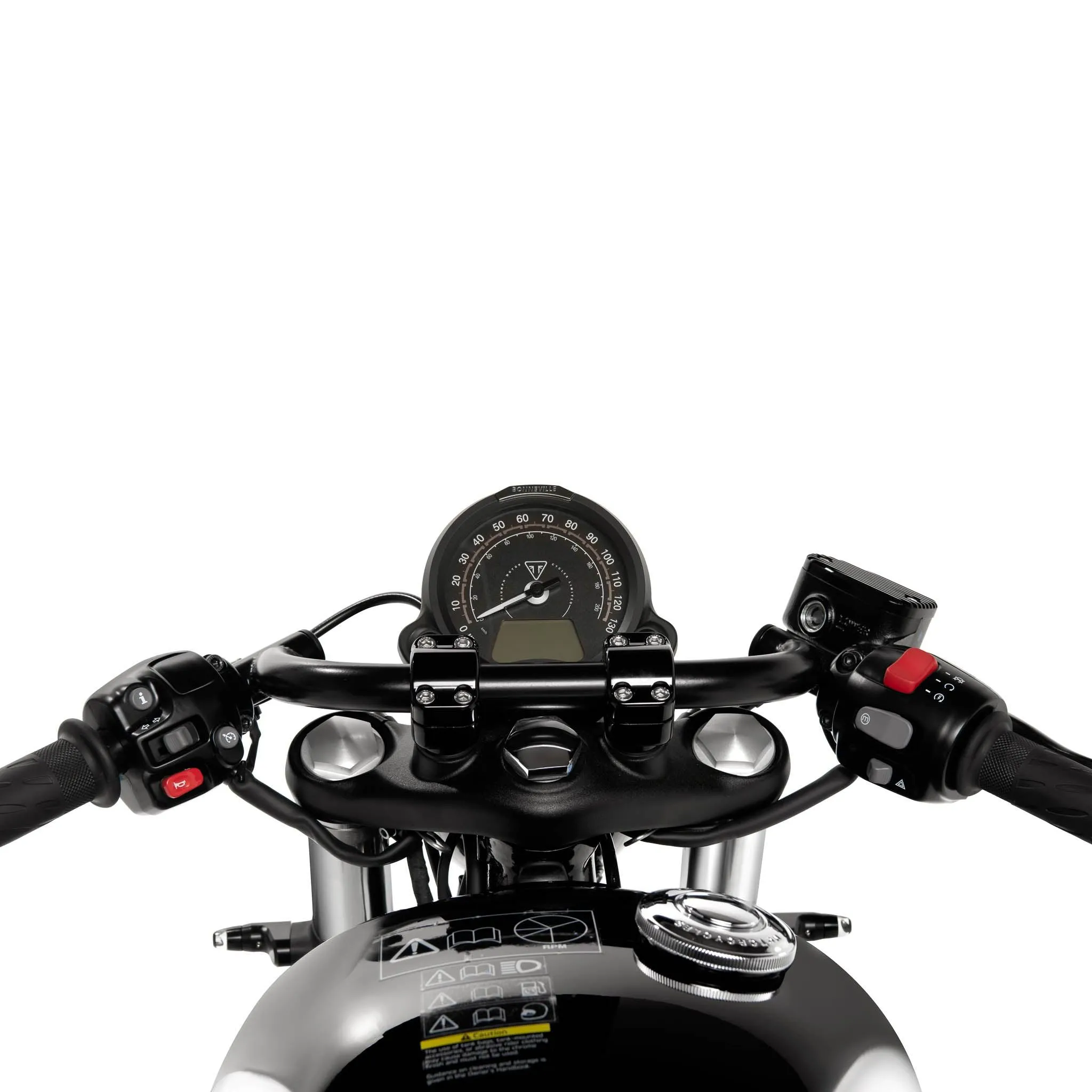 Cafe Handlebar Kit for Triumph Bobber & Bobber Black