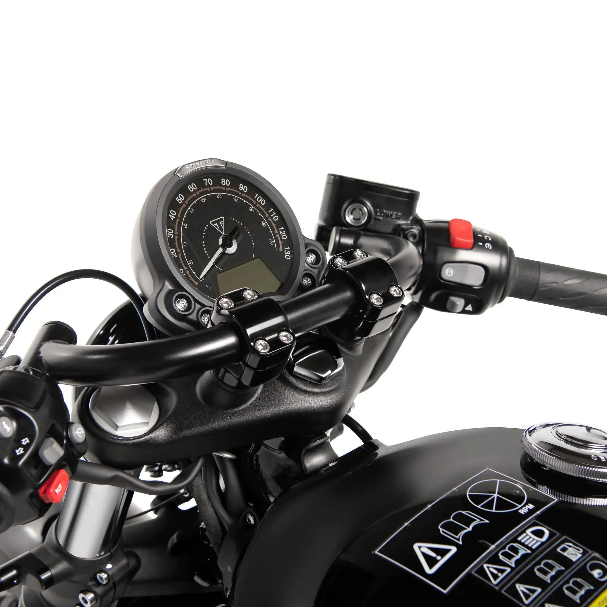 Cafe Handlebar Kit for Triumph Bobber & Bobber Black