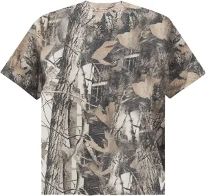 Camo Shirt for Women Mens Maple Leaf Print Short Sleeve Crewneck T-Shirts Summer Oversized Tee Shirts Streetwear