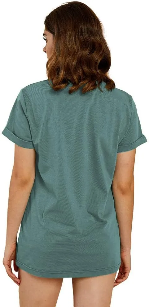 Cicy Bell Women's Dandelion Print T Shirts Cute Graphic Tees Short Sleeve Summer Cotton Tee Tops