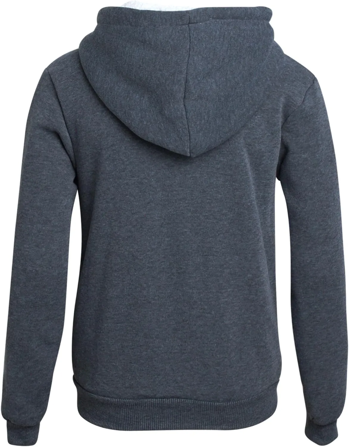 Coney Island Girls Sweatshirt - Cozy Warm Sherpa Lined Soft Fleece Zip Up Hoodie Sweatshirt for Girls (Sizes Run Small: 4-16)