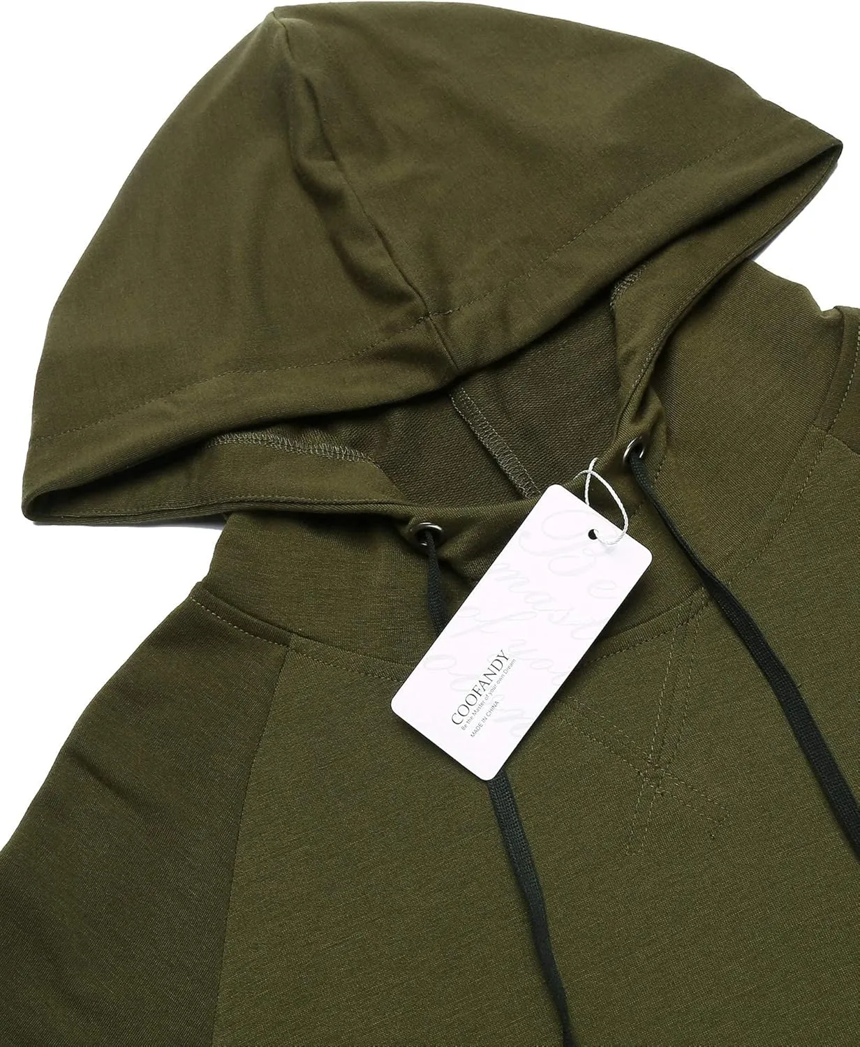 COOFANDY Men's Short Sleeve Hoodie Workout Gym Sweatshirt Muscle Fit Fashion Athletic Hoodies Pullover Cotton Hooded T-Shirts