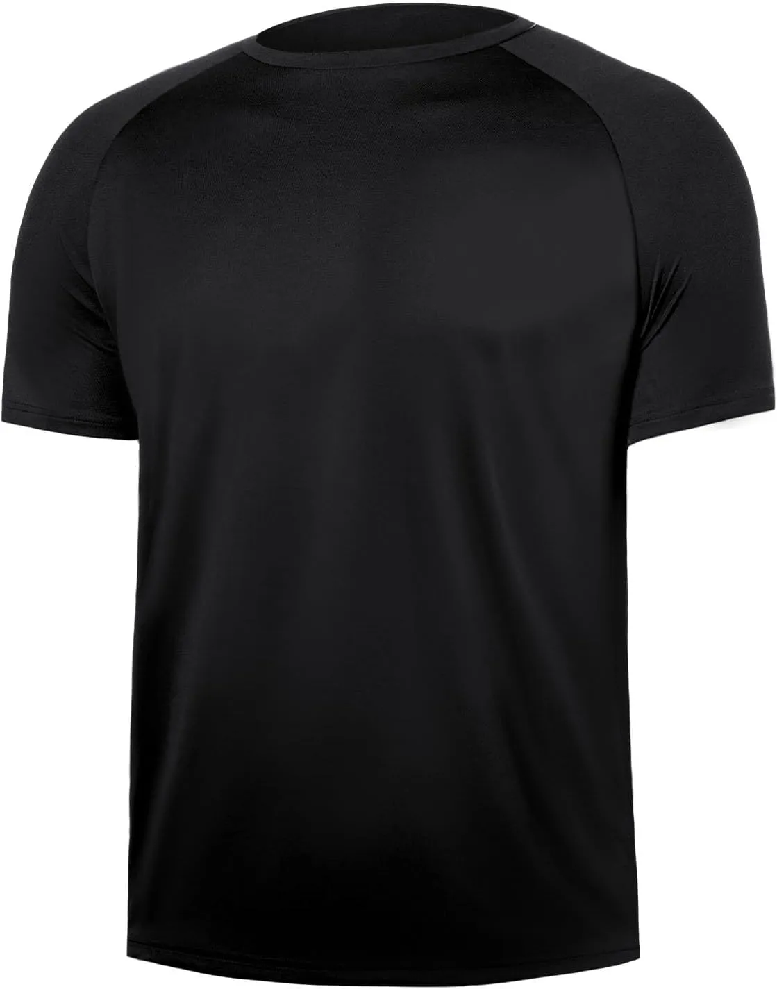 Cooling Bamboo Viscose Workout T Shirts for Men Short Sleeve Quick Dry Fit Gym Tee Moisture Wicking Athletic UPF50 