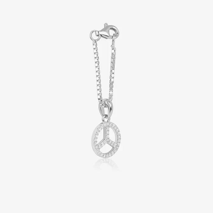 Crystle Peace Charm