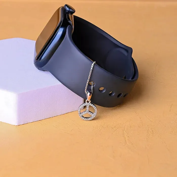 Crystle Peace Charm