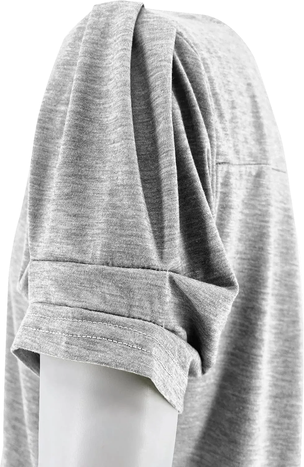 Dailiup Women's Casual V Neck T-Shirts Short Sleeve Summer Cute Tunic Tops Tees Loose Solid Basic Blouses