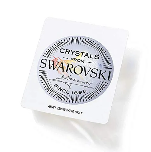 Decorative Hanging Crystals Clear Arrow Swarovski Prisms, 4 Pcs