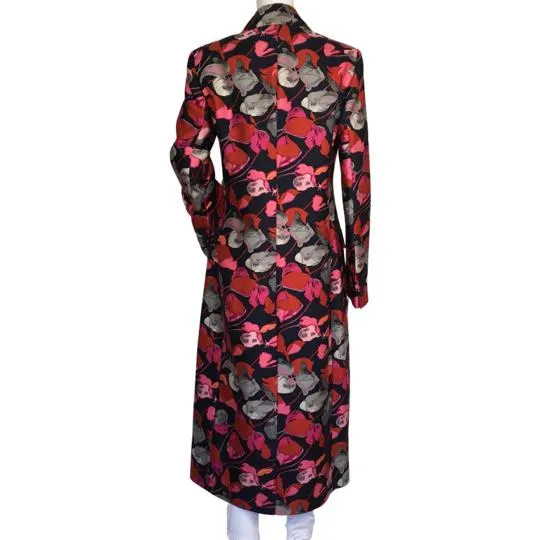 Diane Von Furstenberg Floating Florals Night Elegant Jacket
