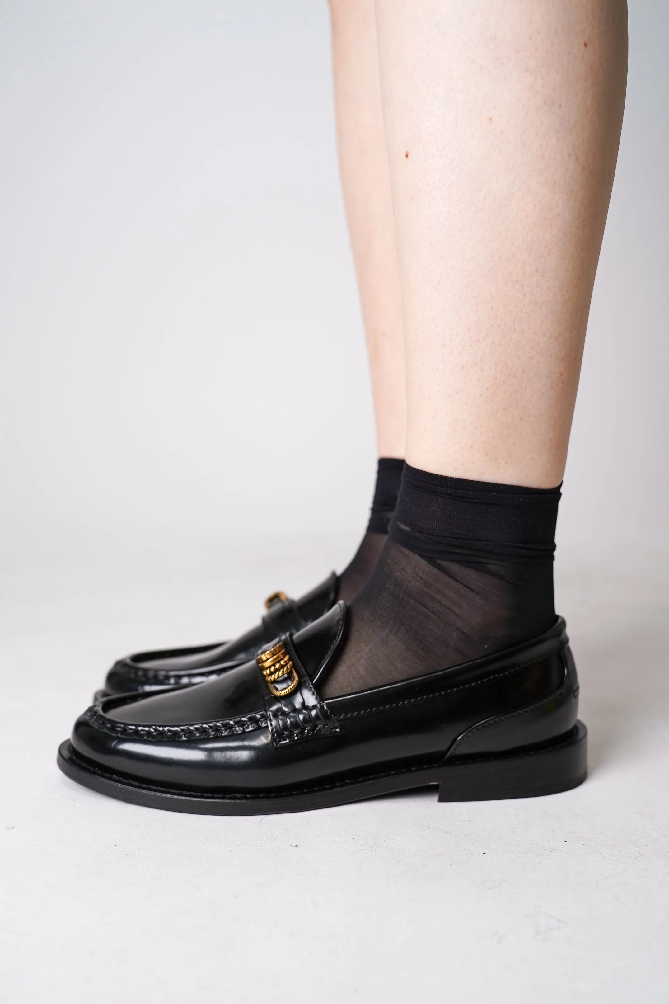 Dorothee Schumacher Loafers with Fanned D-ring Sash