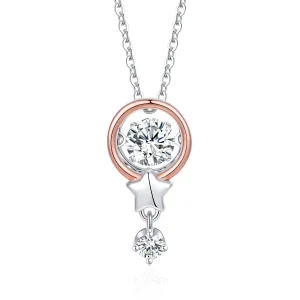 Elegant and smart two-tone Necklace