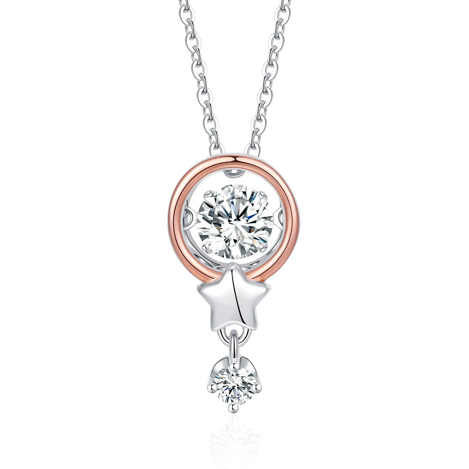 Elegant and smart two-tone Necklace
