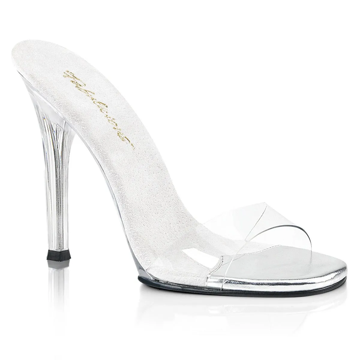 Fabulicious Gala 01S Womens 4 1/2" Heel, Mules/Slip-Ons
