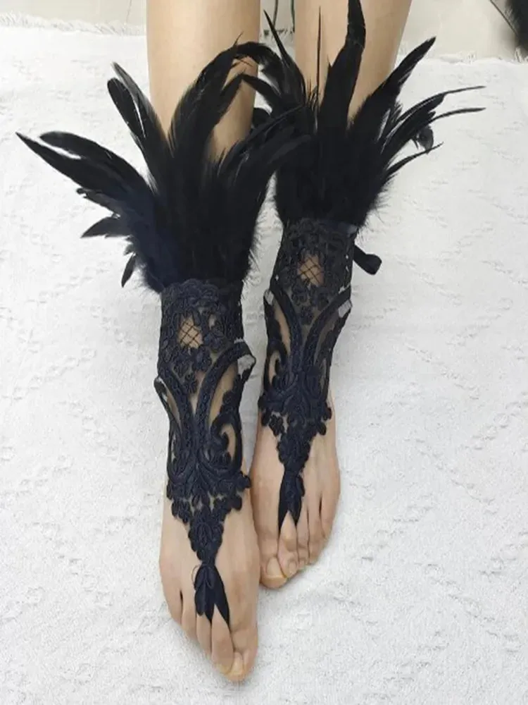 Fancy Feather Festival Wear
