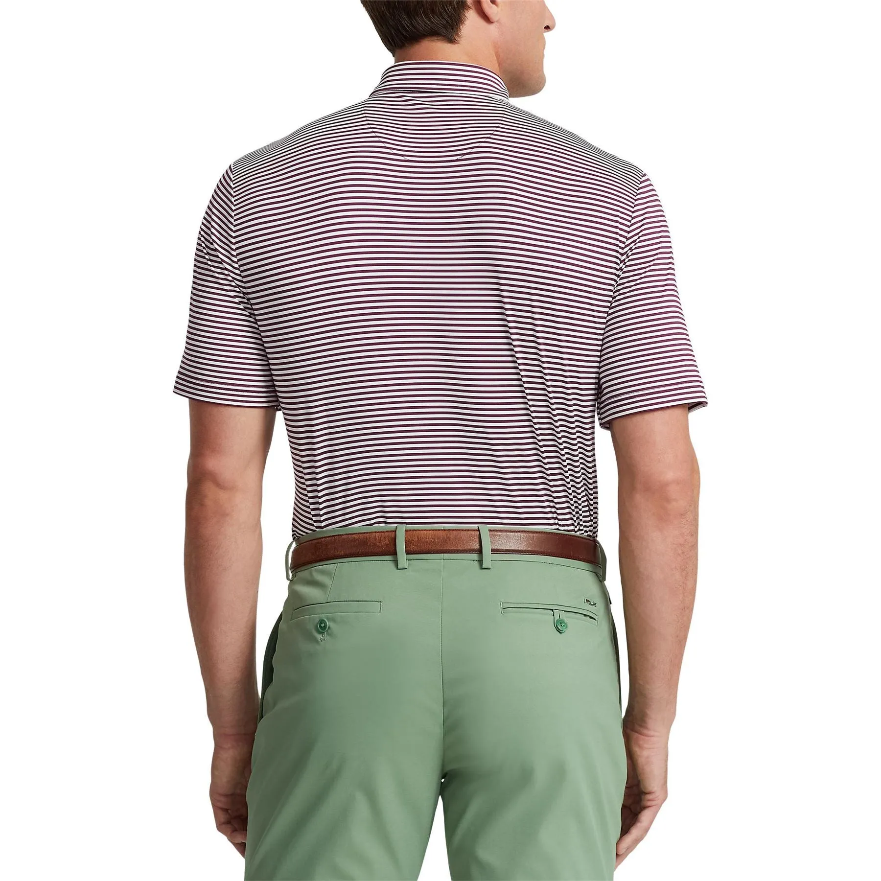 Featherweight Airflow Stripe Jersey Harvard Wine/Ceramic White - AW23