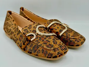 Fiona loafers - leopard