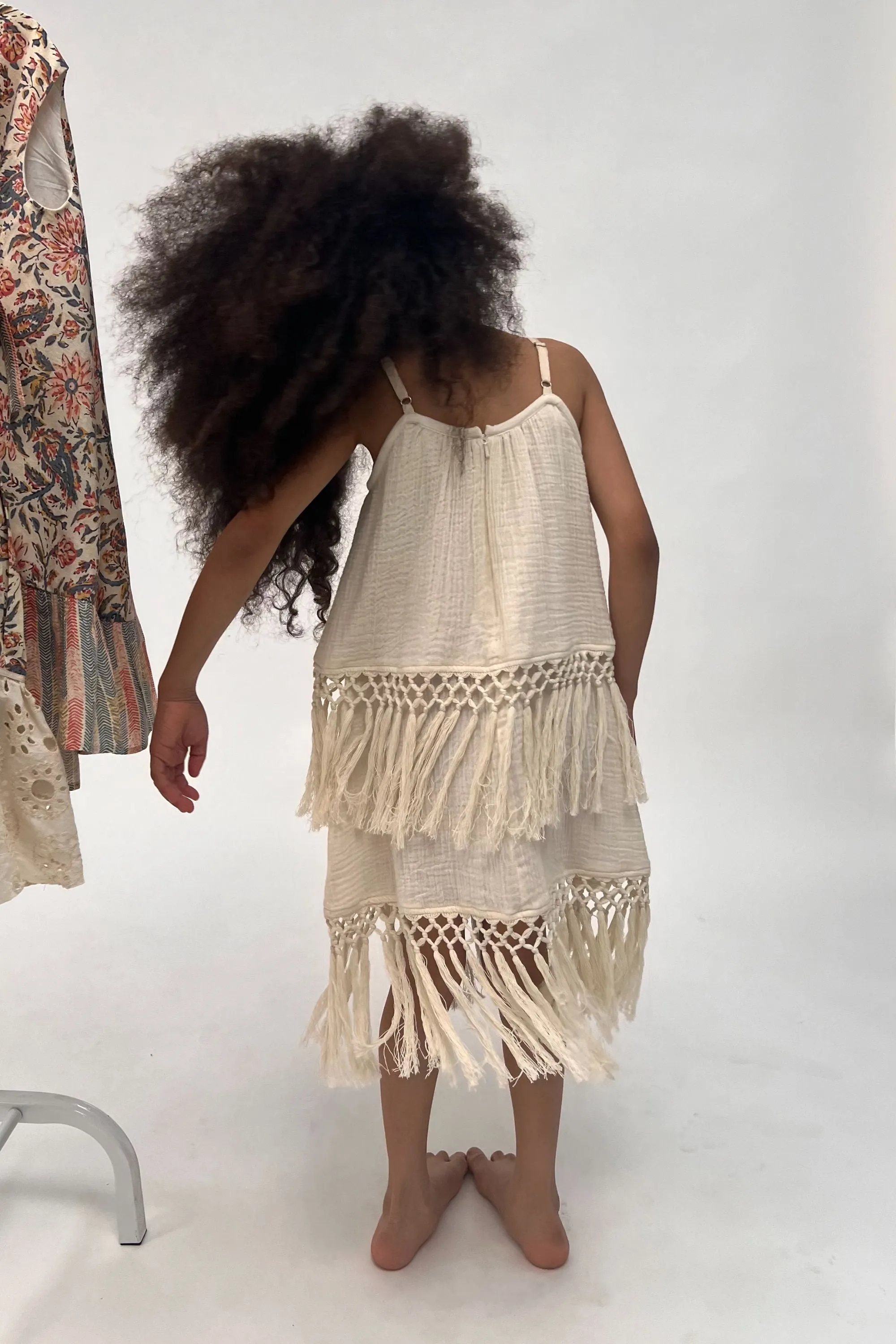 Fringe Lace Dress