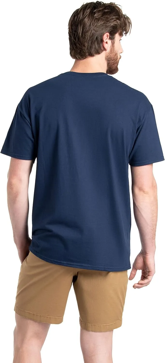 Fruit of the Loom Men's Eversoft Cotton T-Shirts, Breathable & Moisture Wicking with Odor Control, Sizes S-4X