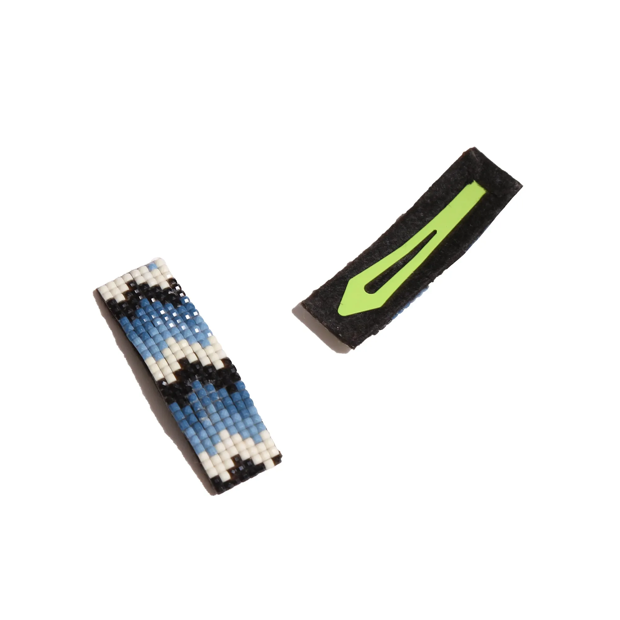 GEOMETRIC STACK HAIR CLIPS (SET OF 2)