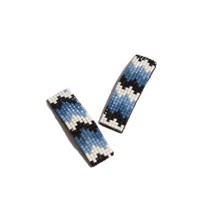 GEOMETRIC STACK HAIR CLIPS (SET OF 2)