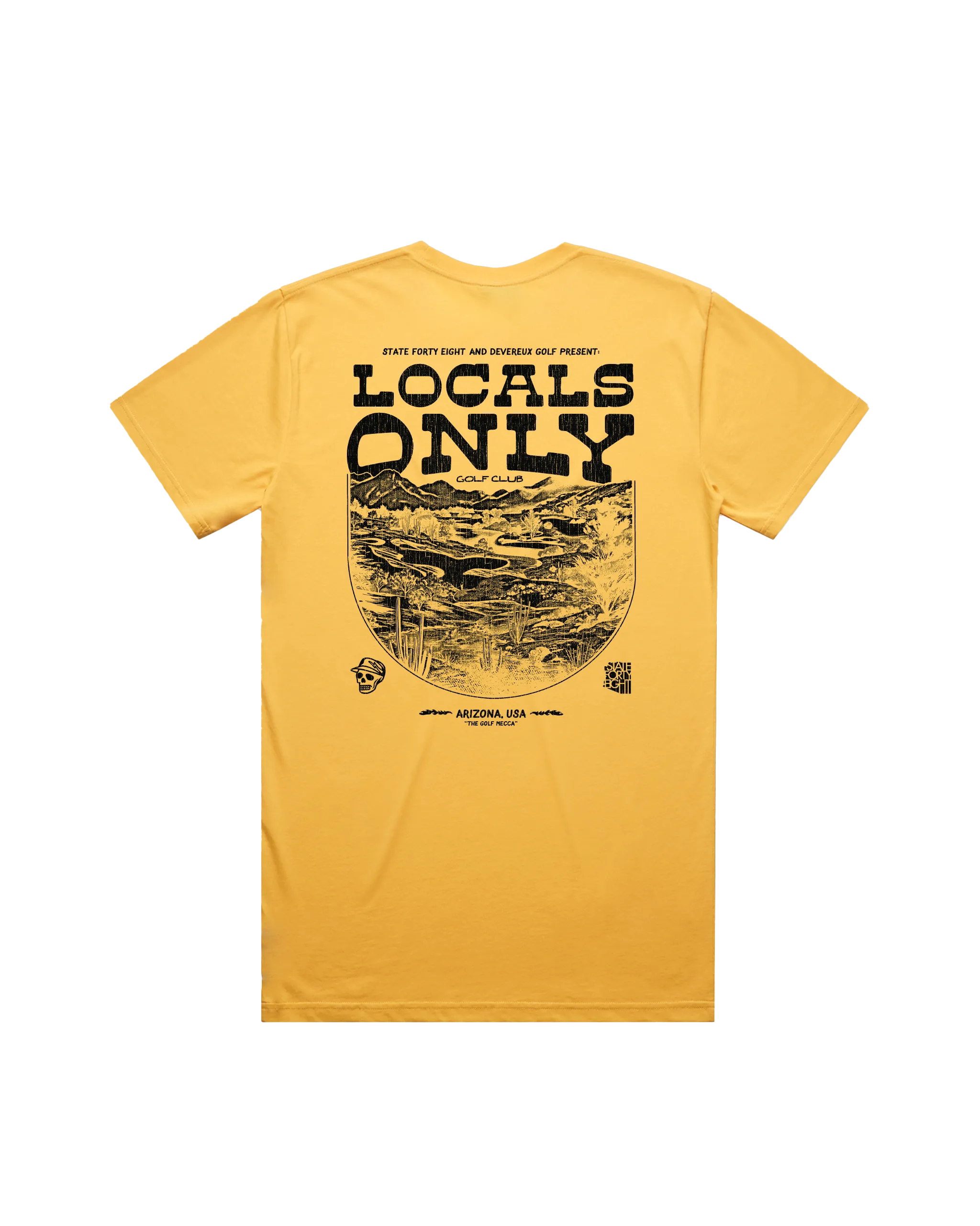 Golf Mecca Tee - Yellow