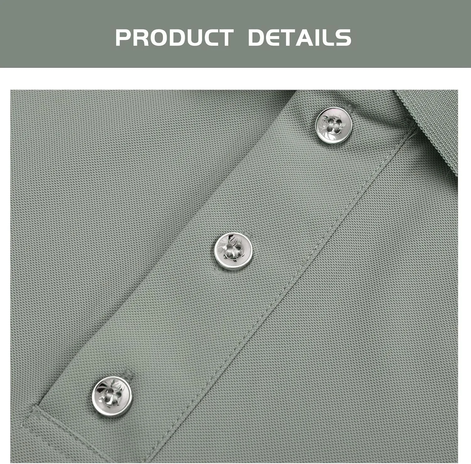 Golf Polo Shirts for Men 3 Pack Short Sleeve Quick Dry Performance Moisture Wicking Workout Polo T-Shirt