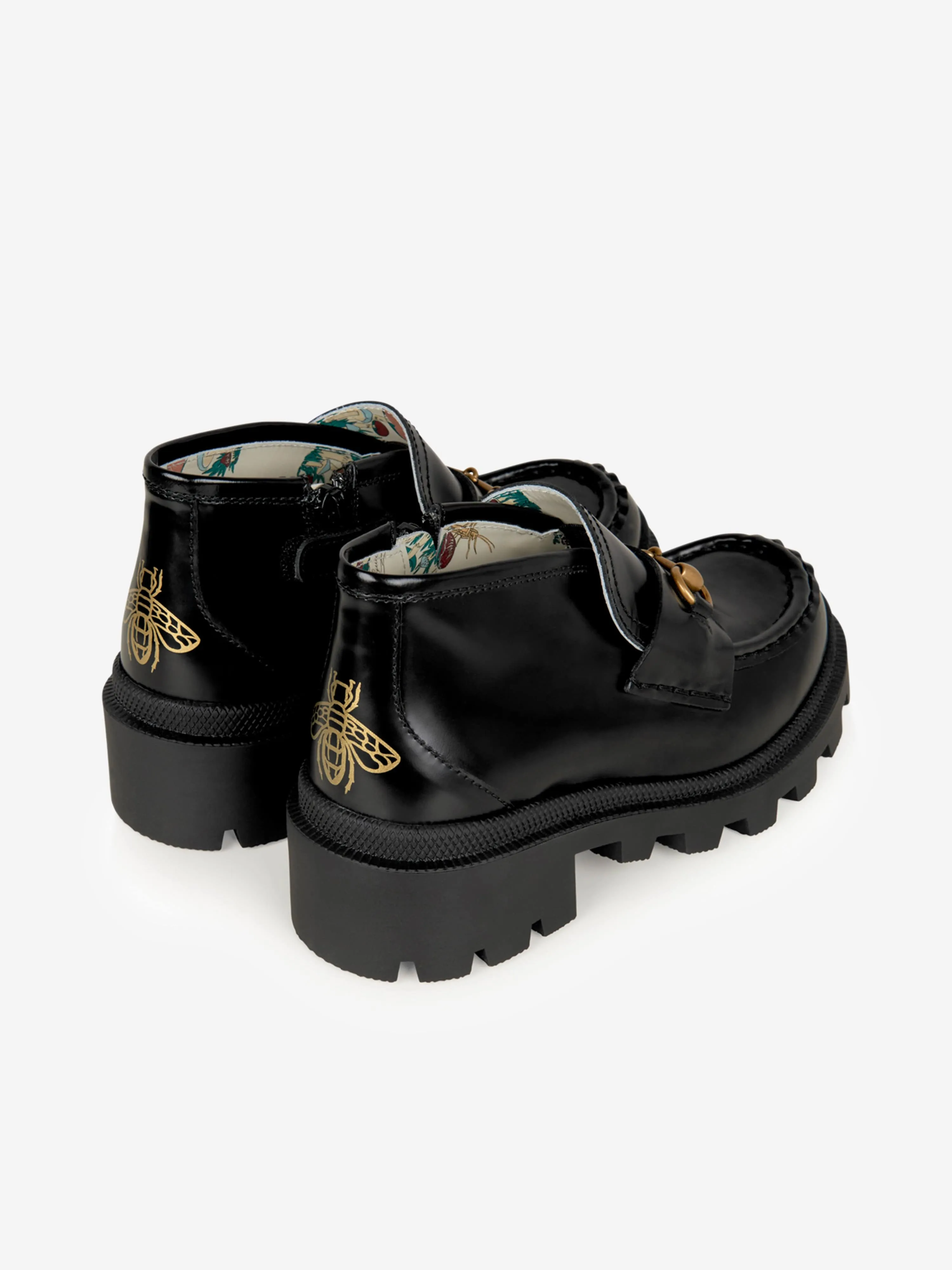 GUCCI Leather Harald Booties