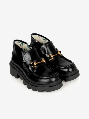 GUCCI Leather Harald Booties