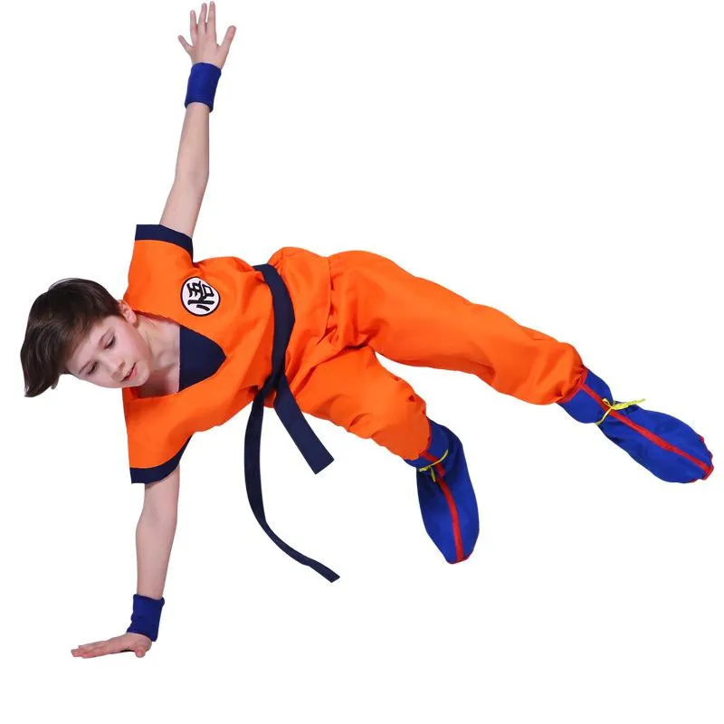 Halloween Dragon Ball Goku Costume Children Menswear Cosplay