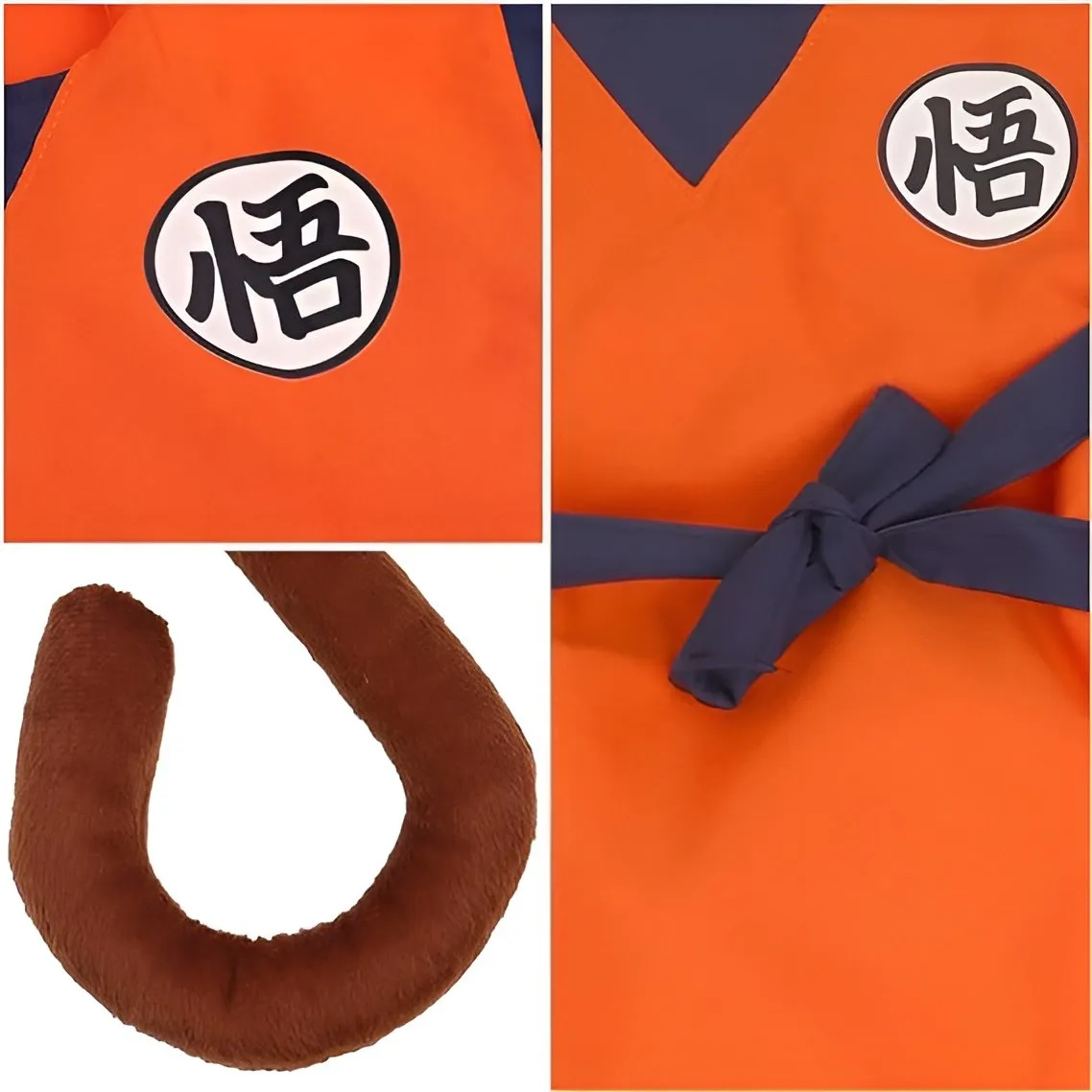 Halloween Dragon Ball Goku Costume Children Menswear Cosplay